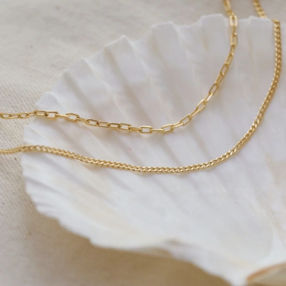 Dainty Gold Chain | 18k Gold Filled - Picture 5 of 10